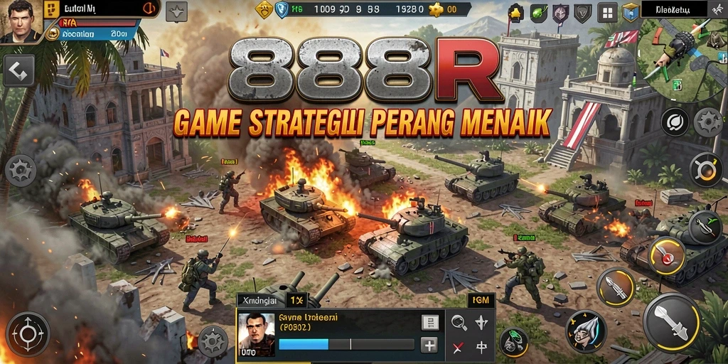 Tampilan gameplay seru dan menantang di <strong>888R</strong>.
