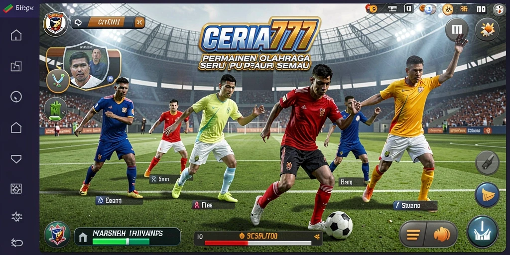 Screenshot dari CERIA777 menunjukkan gameplay seru dan kompetitif.