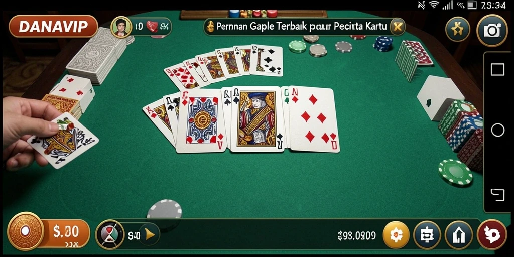 Tampilan gameplay seru dan interaktif dari DANAVIP.