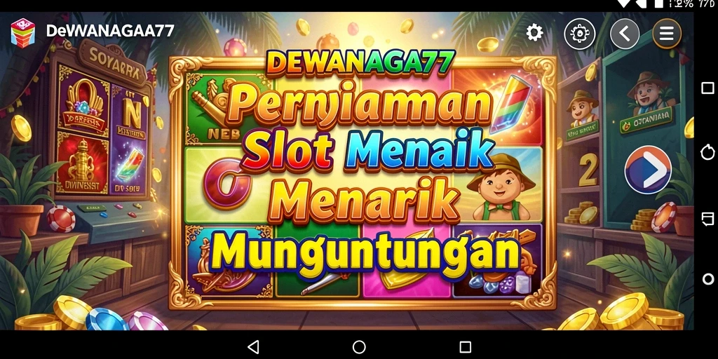 Gameplay Slot DEWANAGA77 yang mengasyikkan dan menegangkan.