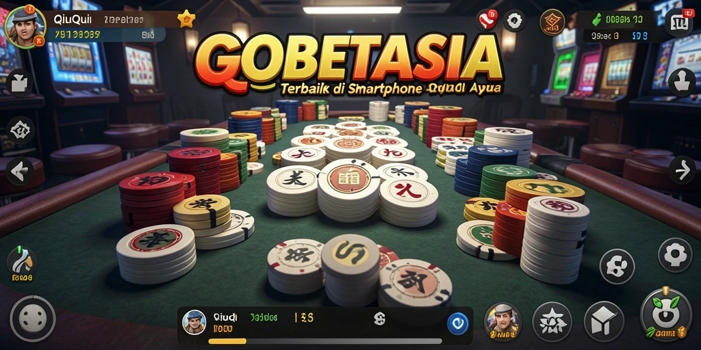 Gameplay QiuQiu yang seru dan mendebarkan di GOBETASIA.