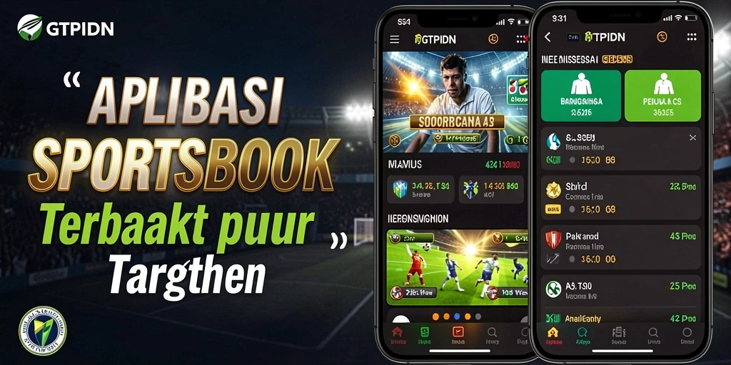 Tampilan antarmuka pengguna GTPIDN yang menarik dalam taruhan olahraga.