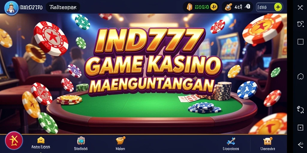 Tampilan gameplay Kasino yang mengasyikkan dan penuh keseruan.
