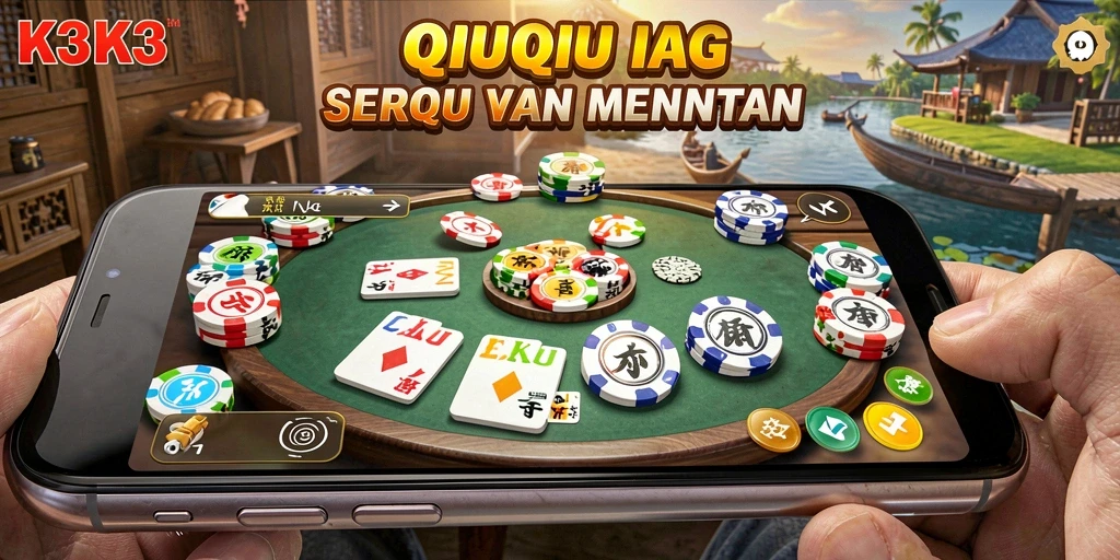 Menampilkan gameplay QiuQiu yang seru dan menarik.