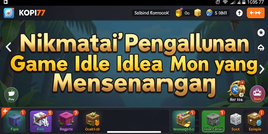 Gambaran gameplay mengelola usaha kopi yang menarik