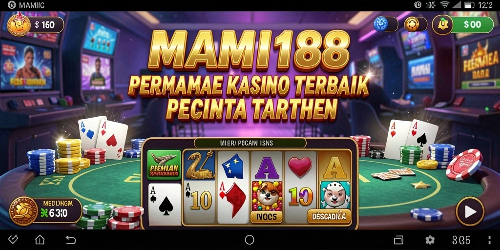 Tampilan gameplay Kasino yang menakjubkan di MAMI188.