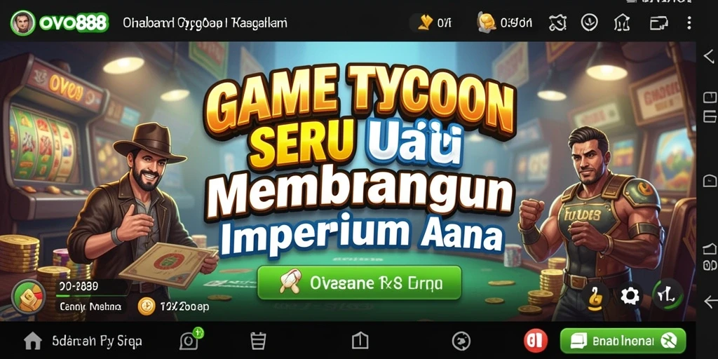 Screenshot OVO88 menampilkan gameplay Tycoon yang menarik dan kompetitif.