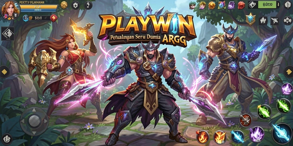 Gameplay seru dan mendebarkan di dunia ARPG PLAYWIN.