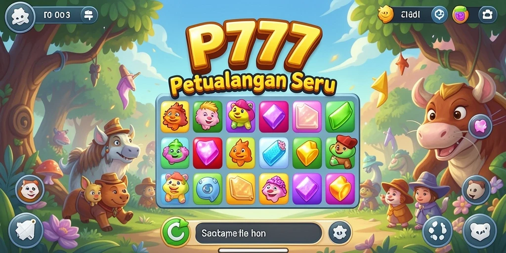 Tangkapan layar gameplay PT777 yang menarik dan penuh warna.