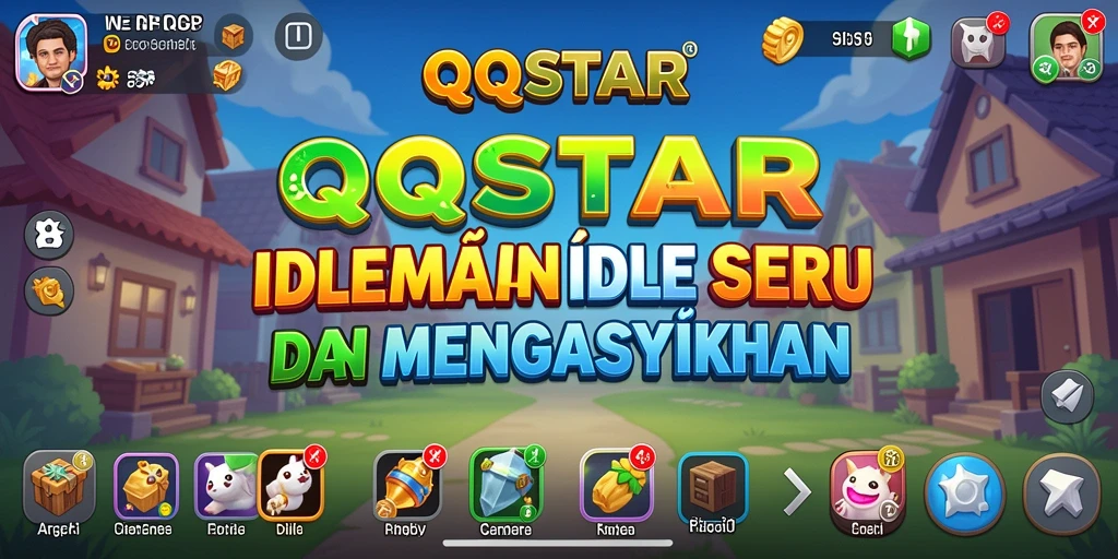 Tampilan gameplay <strong>QQSTAR</strong> yang menawan dan penuh aksi.