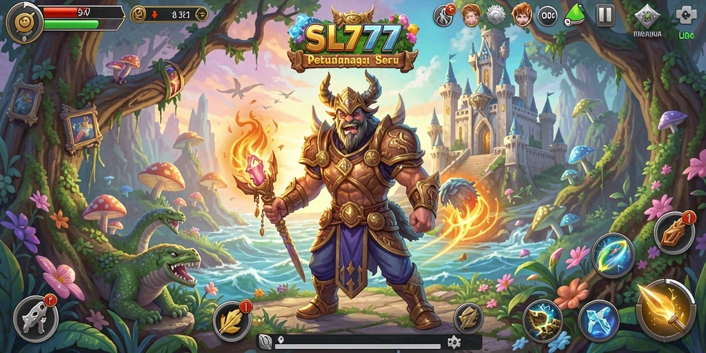 Gameplay menenangkan dengan grafis RPG yang menakjubkan.