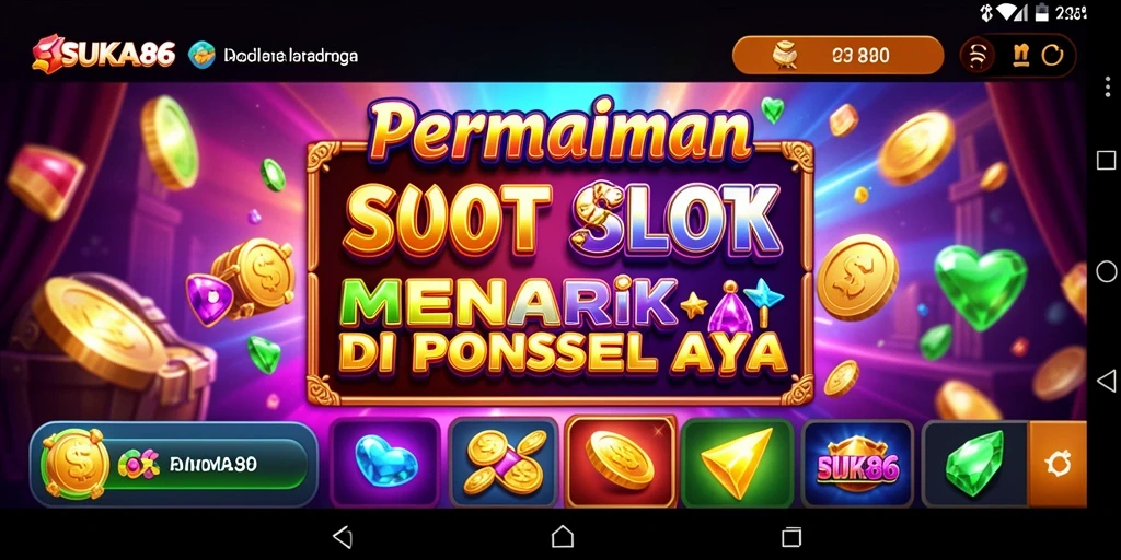 Screenshot gameplay SUKA86 menampilkan mesin slot yang mengasyikkan.