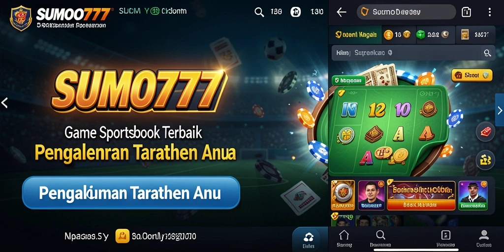 Screenshot gameplay SUMO777 menampilkan aksi taruhan olahraga yang seru.