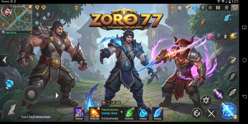 Tangkapan layar menampilkan aksi seru dalam pertempuran ARPG.